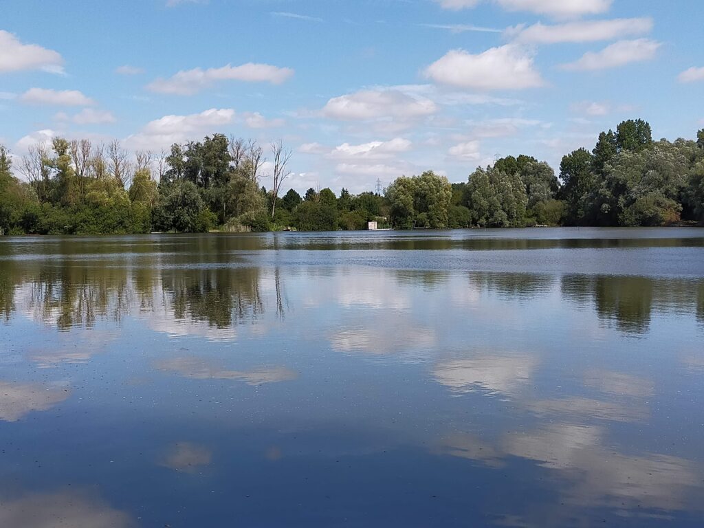 Plan d'eau du Domaine du Ranch Car, idéal pour l'activité pêche